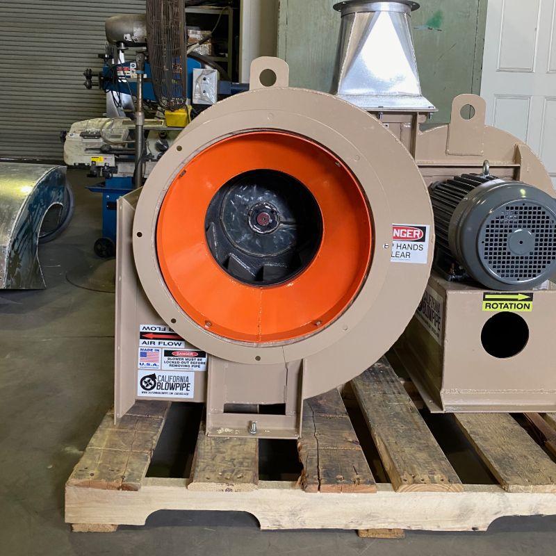 Heavy Duty Material Handling Blowers California Blow Pipe